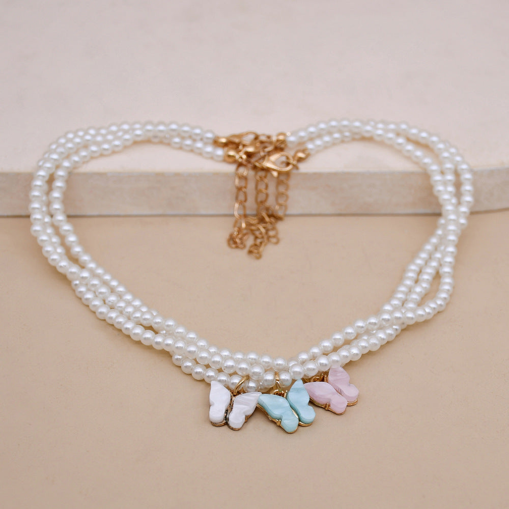 Money Magnet Pearl Butterfly Necklace – Attract Abundance in Style
