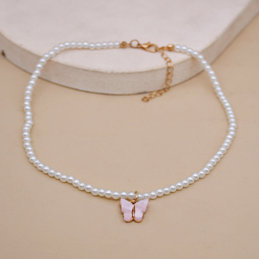 Money Magnet Pearl Butterfly Necklace – Attract Abundance in Style