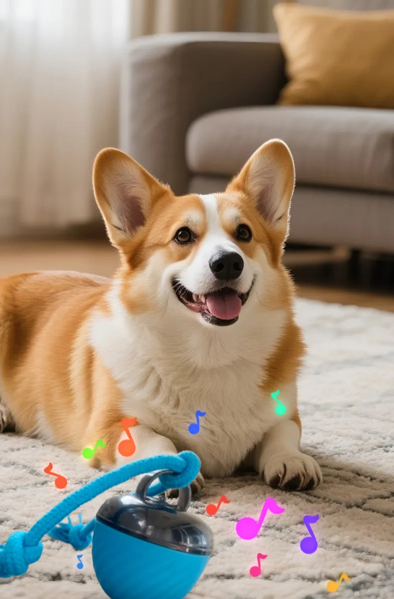 Automatic Moving Ball for Dogs & Cats - USB Rechargeable