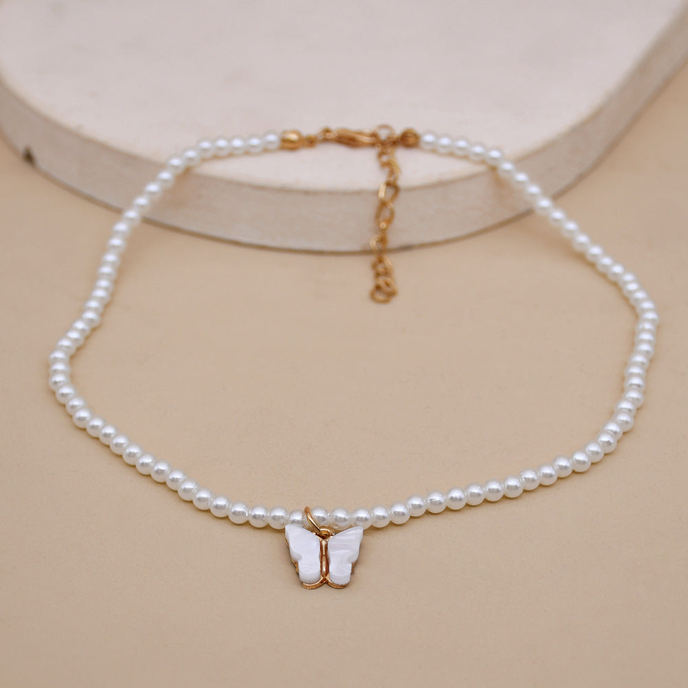 Money Magnet Pearl Butterfly Necklace – Attract Abundance in Style