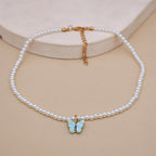Money Magnet Pearl Butterfly Necklace – Attract Abundance in Style