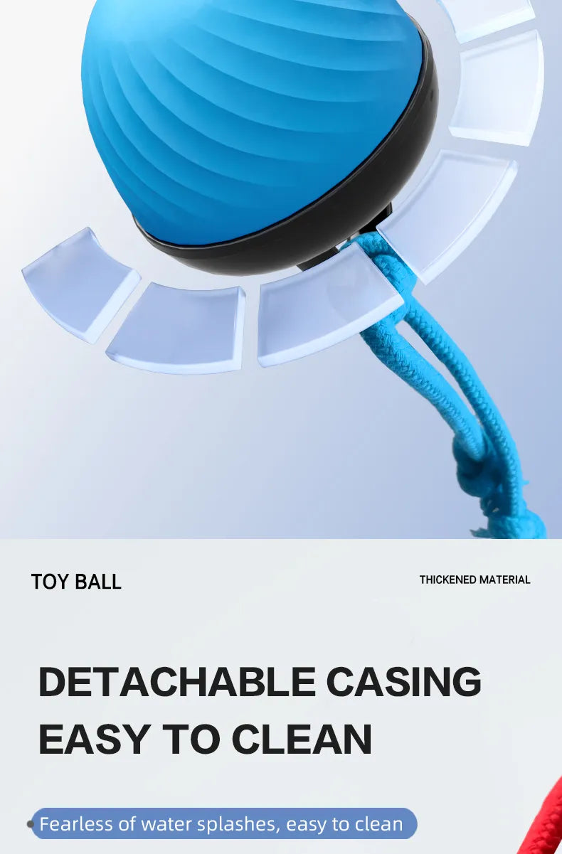 Automatic Moving Ball for Dogs & Cats - USB Rechargeable
