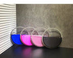 Elegant Rhinestone Circle Evening Clutch