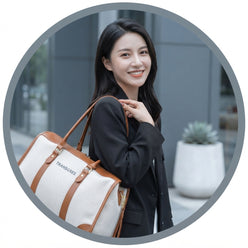 Tote Bag Portable Large Capacity Women's Travel Bag - editorial-used-by